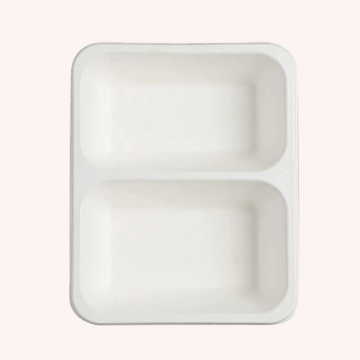2 Compartment Tray