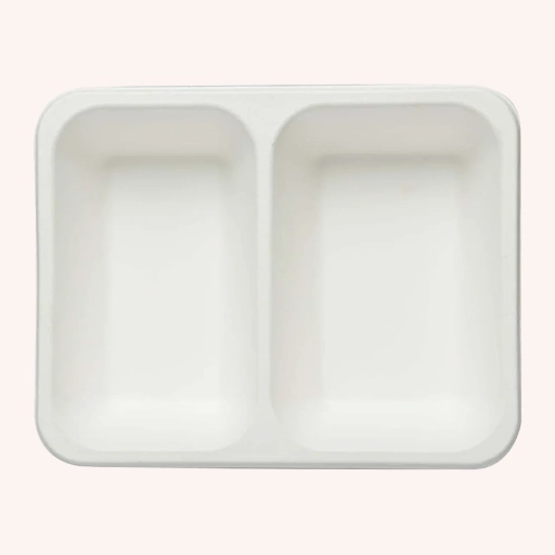 2 Compartment Tray