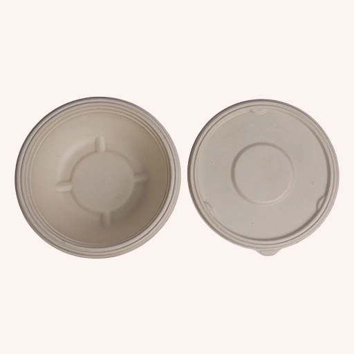 Food Container 3 Compartments with Lid