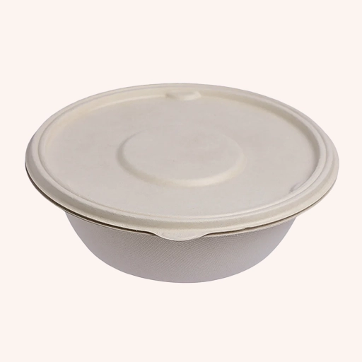 Food Container 3 Compartments with Lid