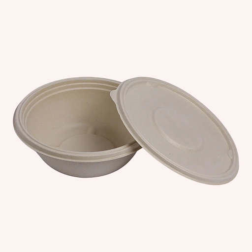 Food Container 3 Compartments with Lid
